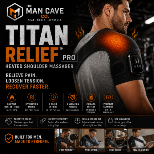 TITAN RELIEF™ PRO — Heated Shoulder Massager