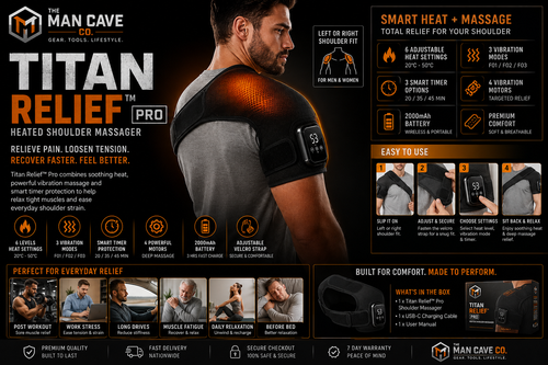 TITAN RELIEF™ PRO — Heated Shoulder Massager